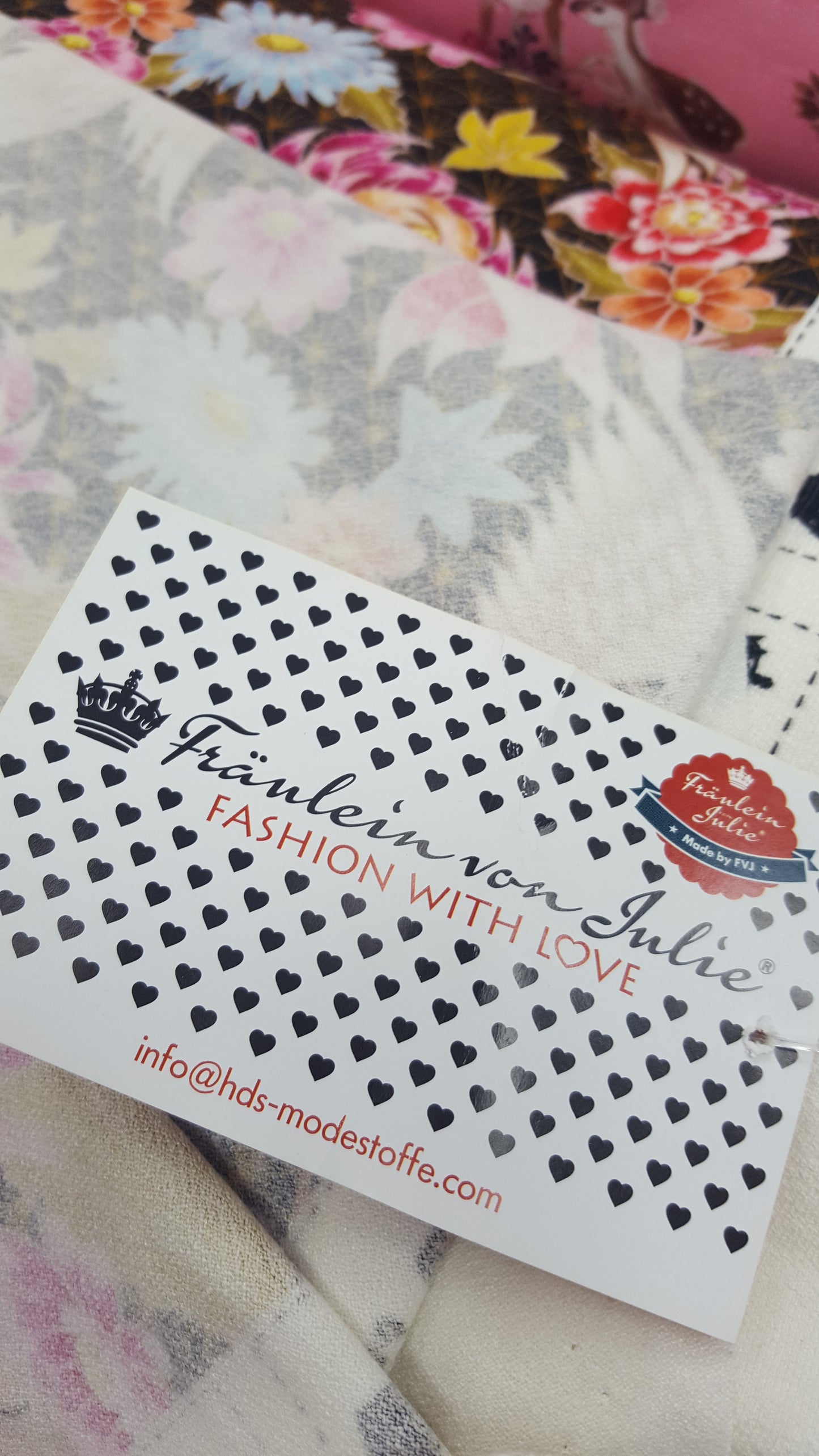 Jersey blumen Budget Fräulein von julie