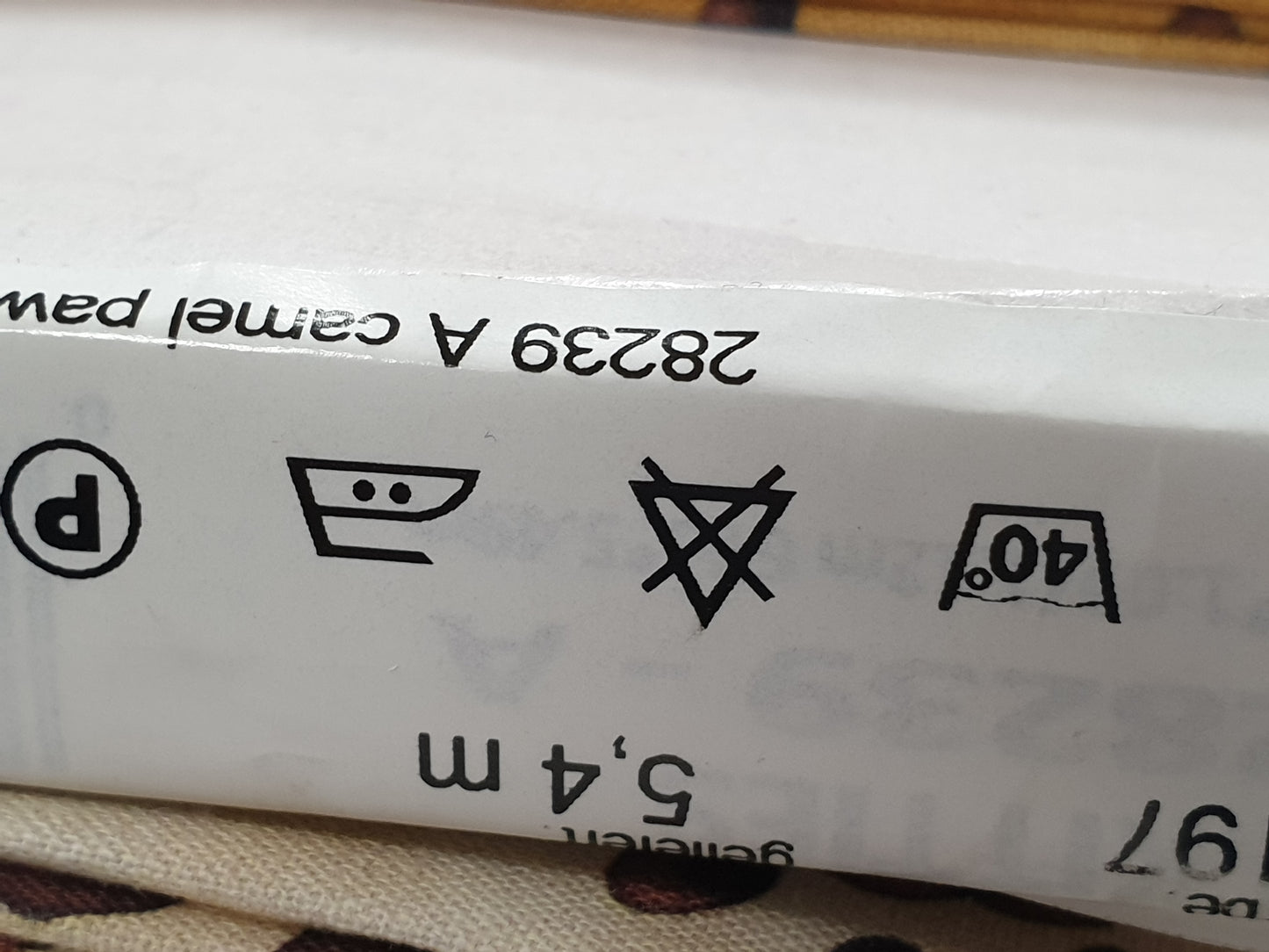 Patchwork stoff mit Pfoten