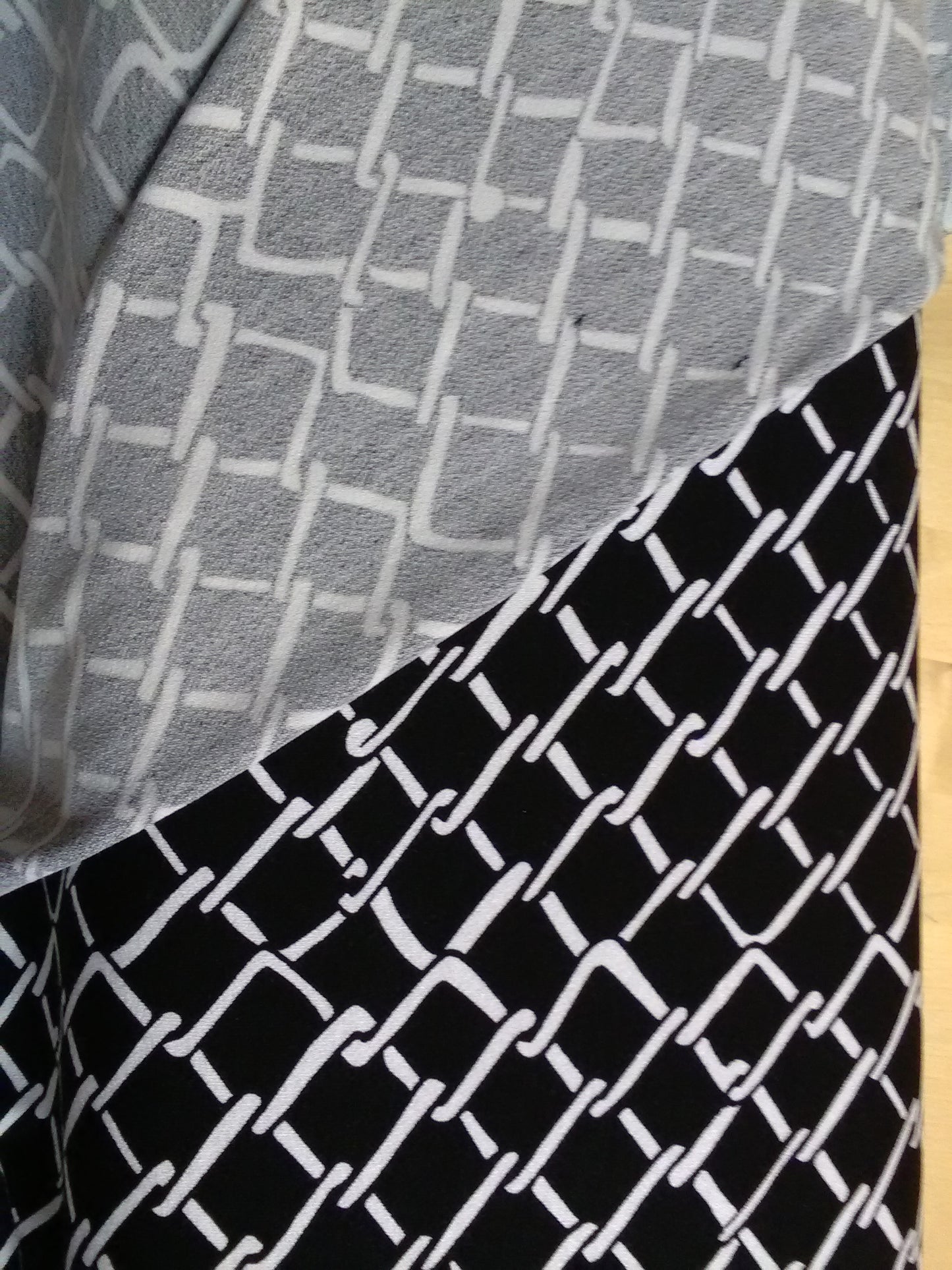 Schwarz Weiß toller Druck