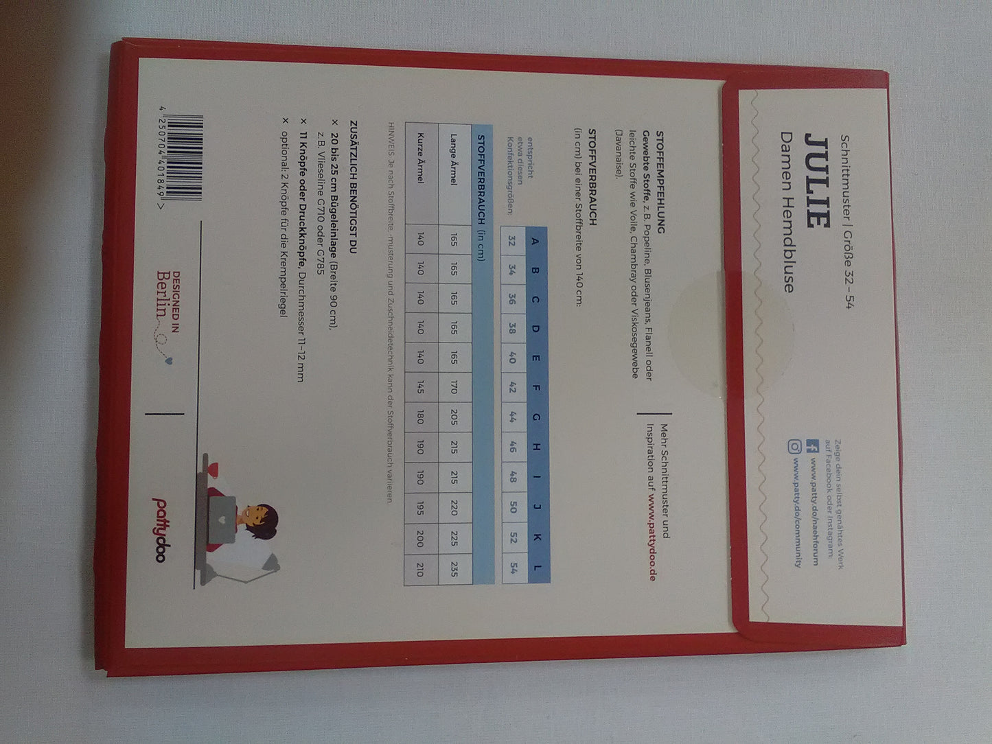 Pattydoo Blusenschnitt Julie