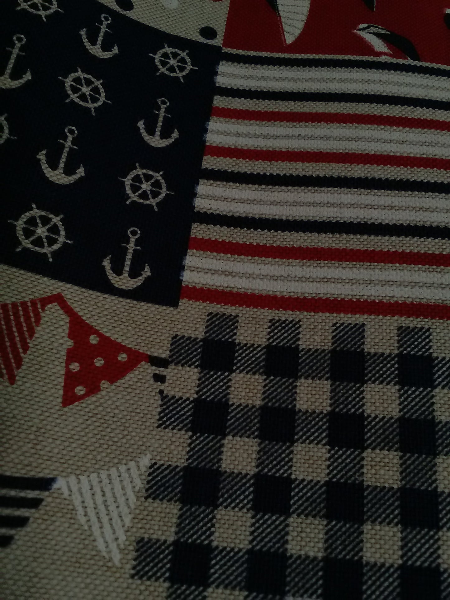 Maritimer Baumwoll Stoff