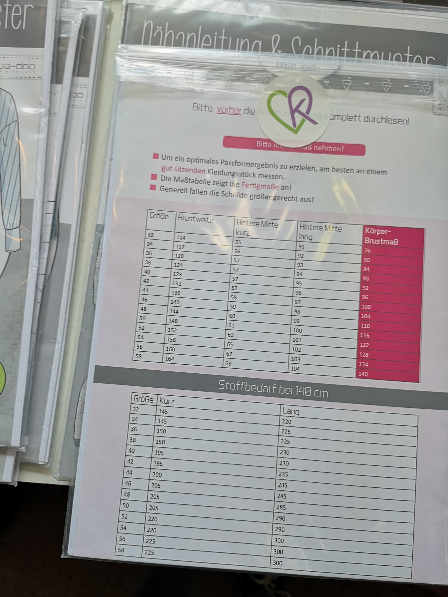 Schnittmuster KIBADOO Finja