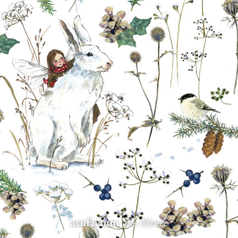 Acufactum 100 % Baumwolle - Wintermärchen