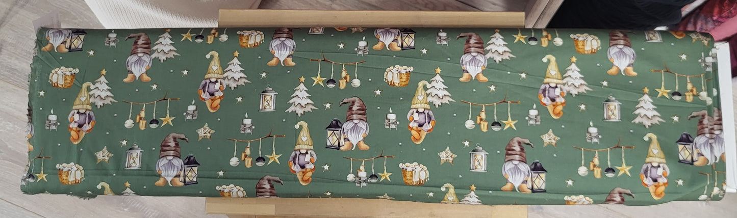 Baumwolle-Stoff/Weihnachtszwerge/Wichtel