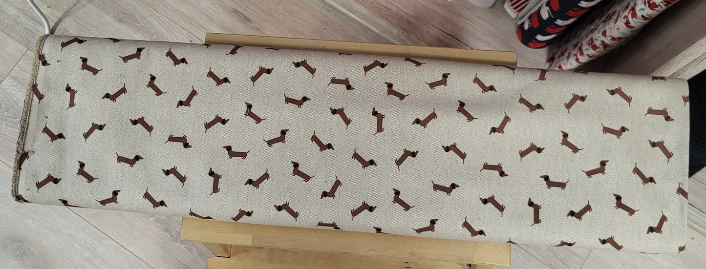 Canvas-Stoff-Dackel can