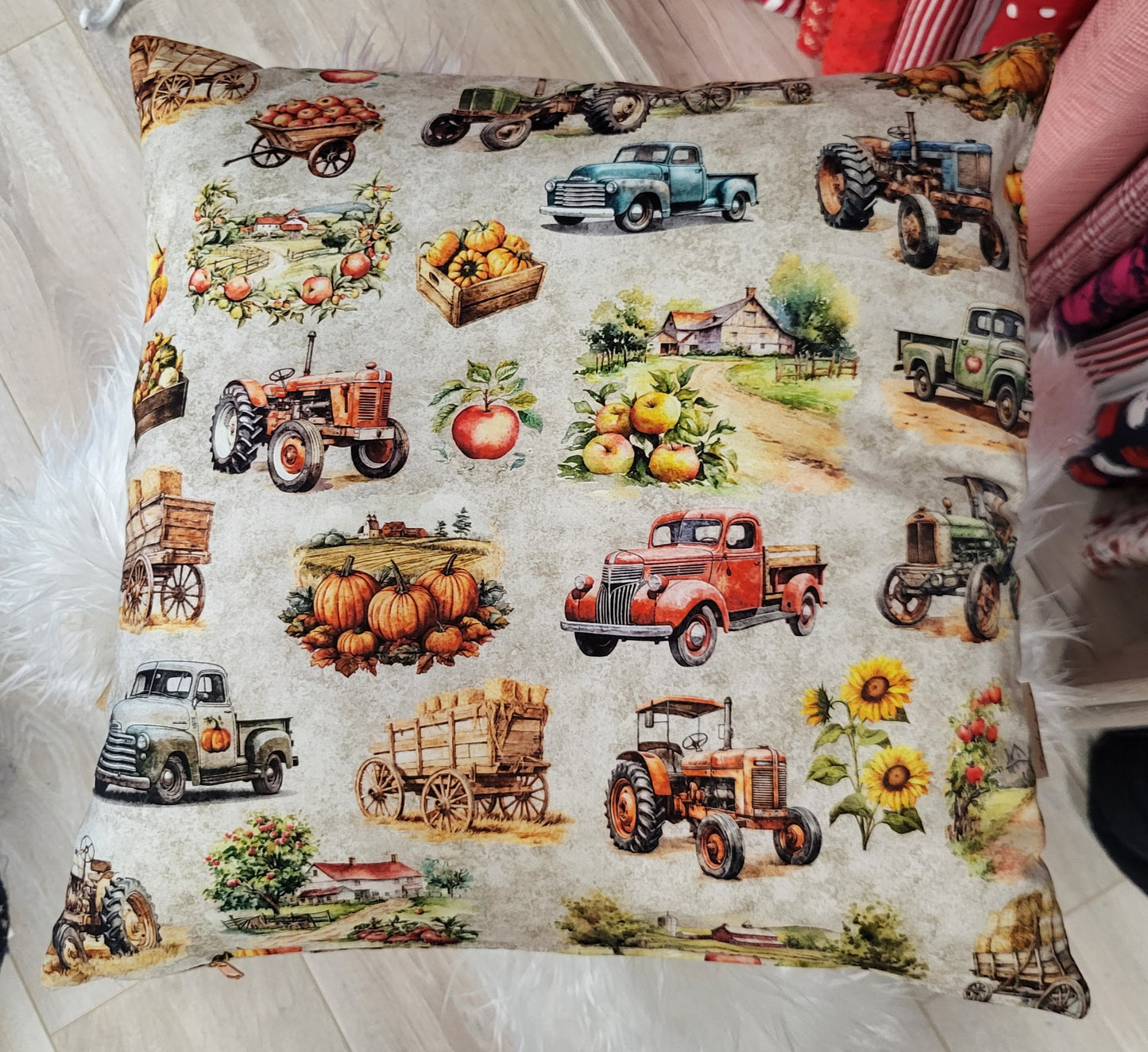 Kissen-ländliches Design