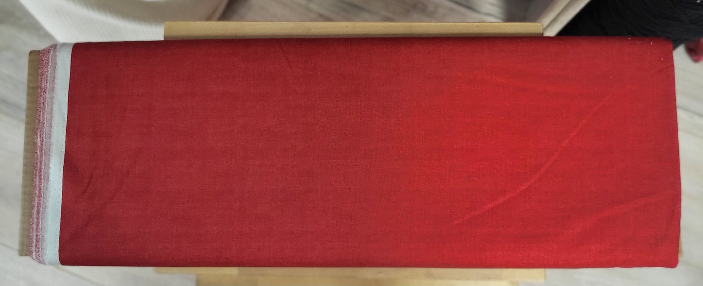 MAKOVER Weihnachtsstoff Rot