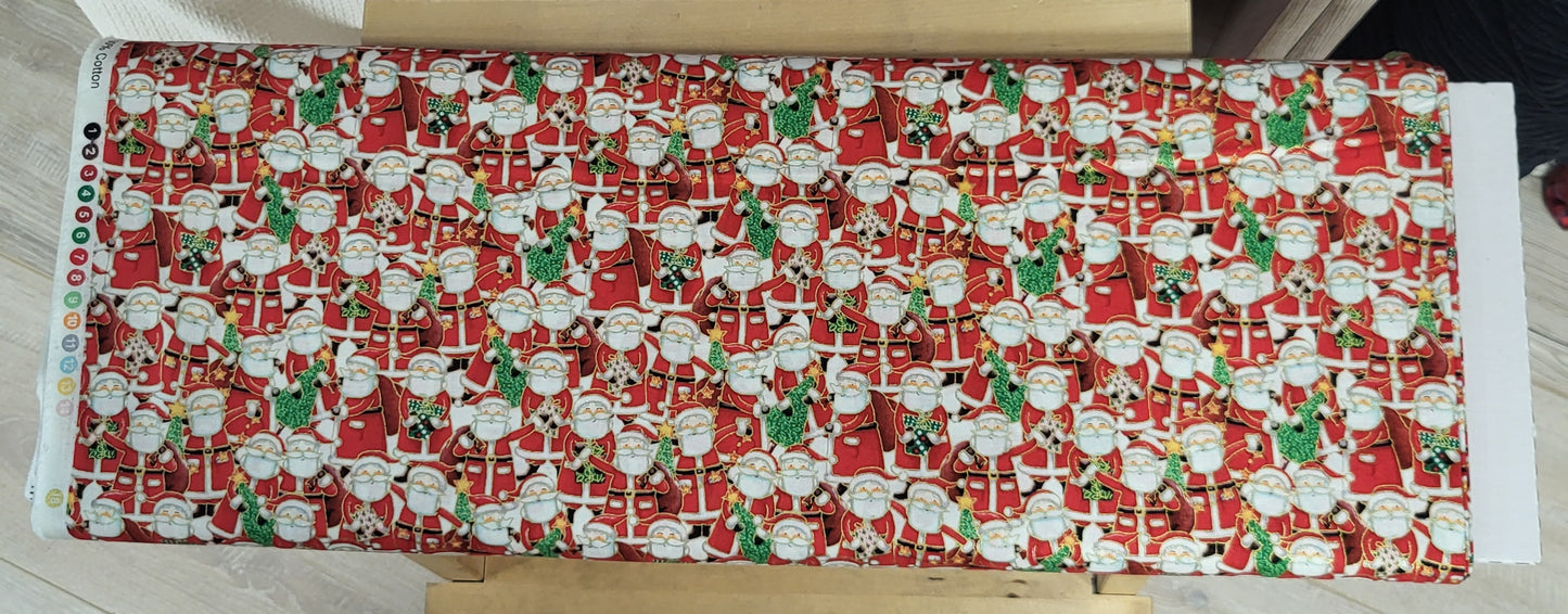 PATCHWORKSTOFF Weihnachtsstoff Baumwolle