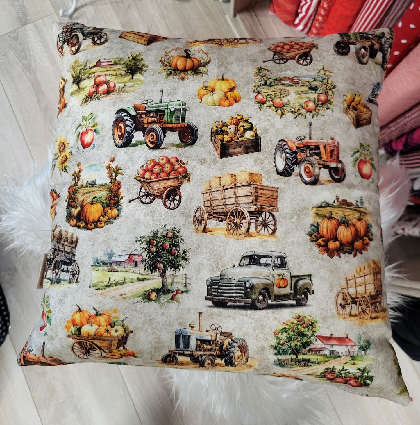 Kissen-ländliches Design